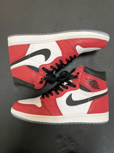 Spiderman × Nike Air Jordan 1 Origin Story "Gym Red/White/Photo Blue/Black"