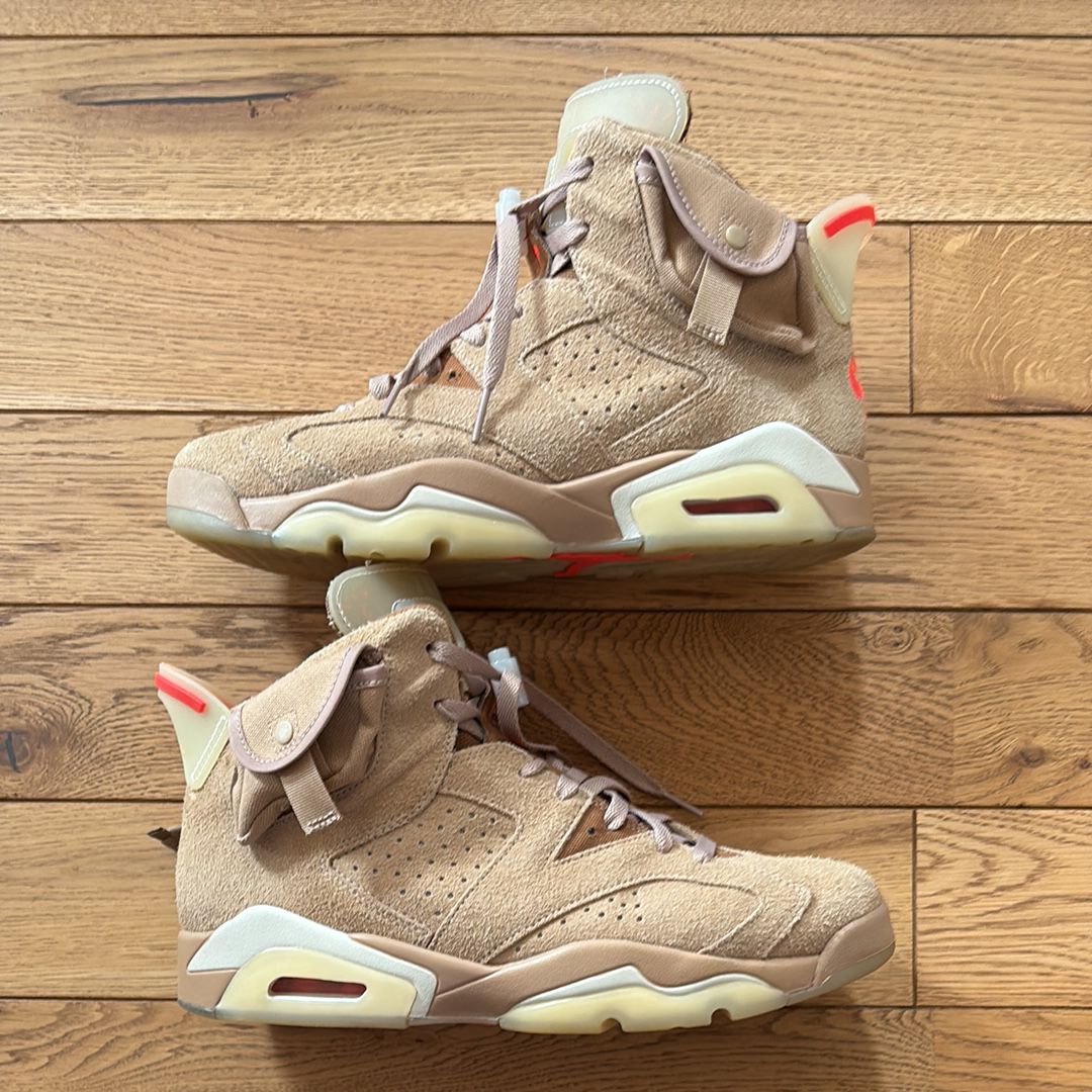Travis Scott × Nike Air Jordan 6 "British Khaki"