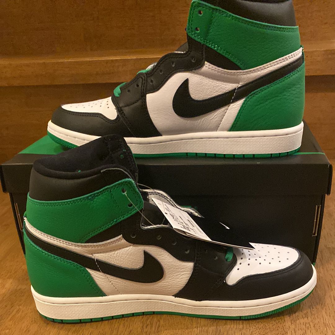 Nike Air Jordan 1 Retro High OG "Celtics/Black and Lucky Green" (2023)