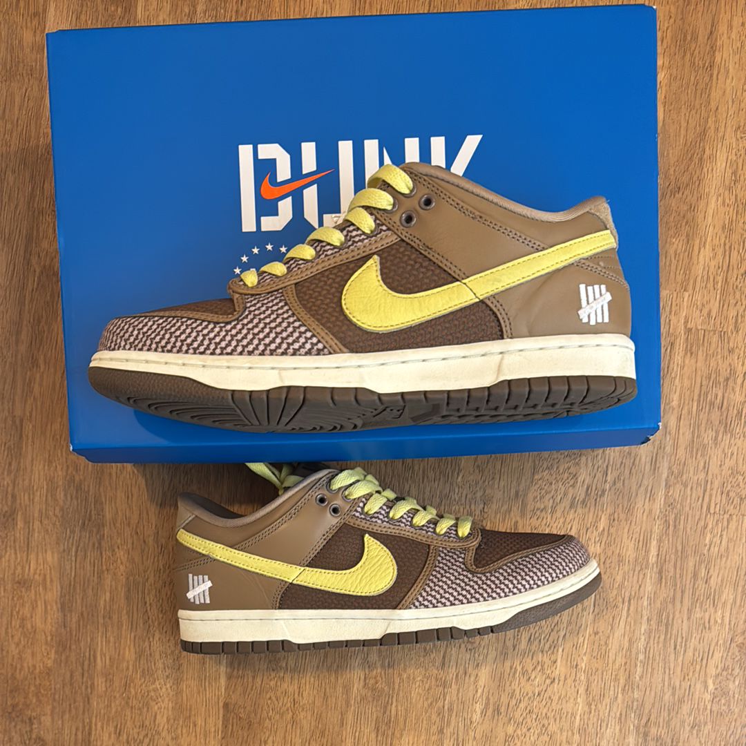 UNDEFEATED × Nike Dunk Low SP "Canteen/Lemon Frost/Palomino"