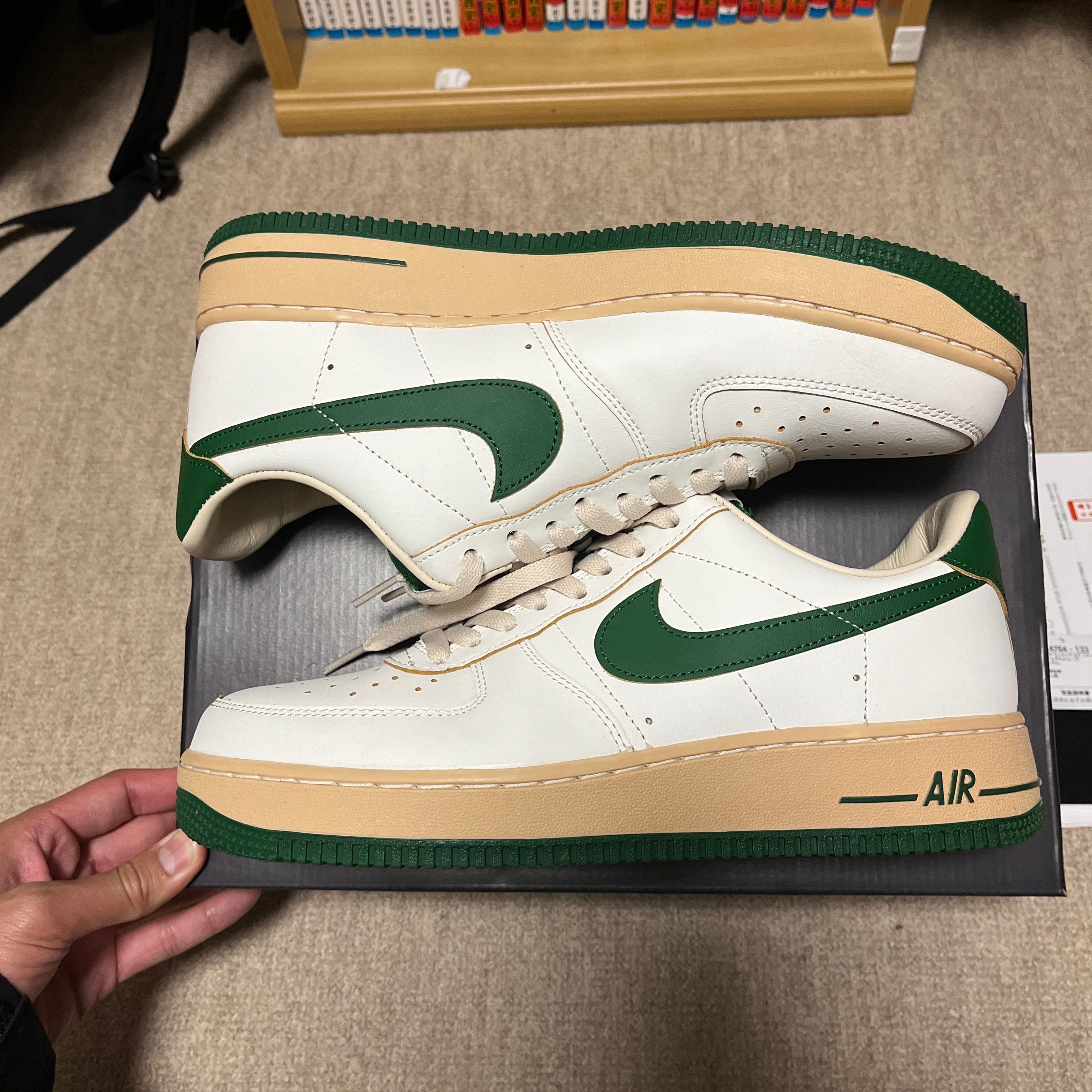 Nike Women's Air Force 1 Low "Green and Muslin"