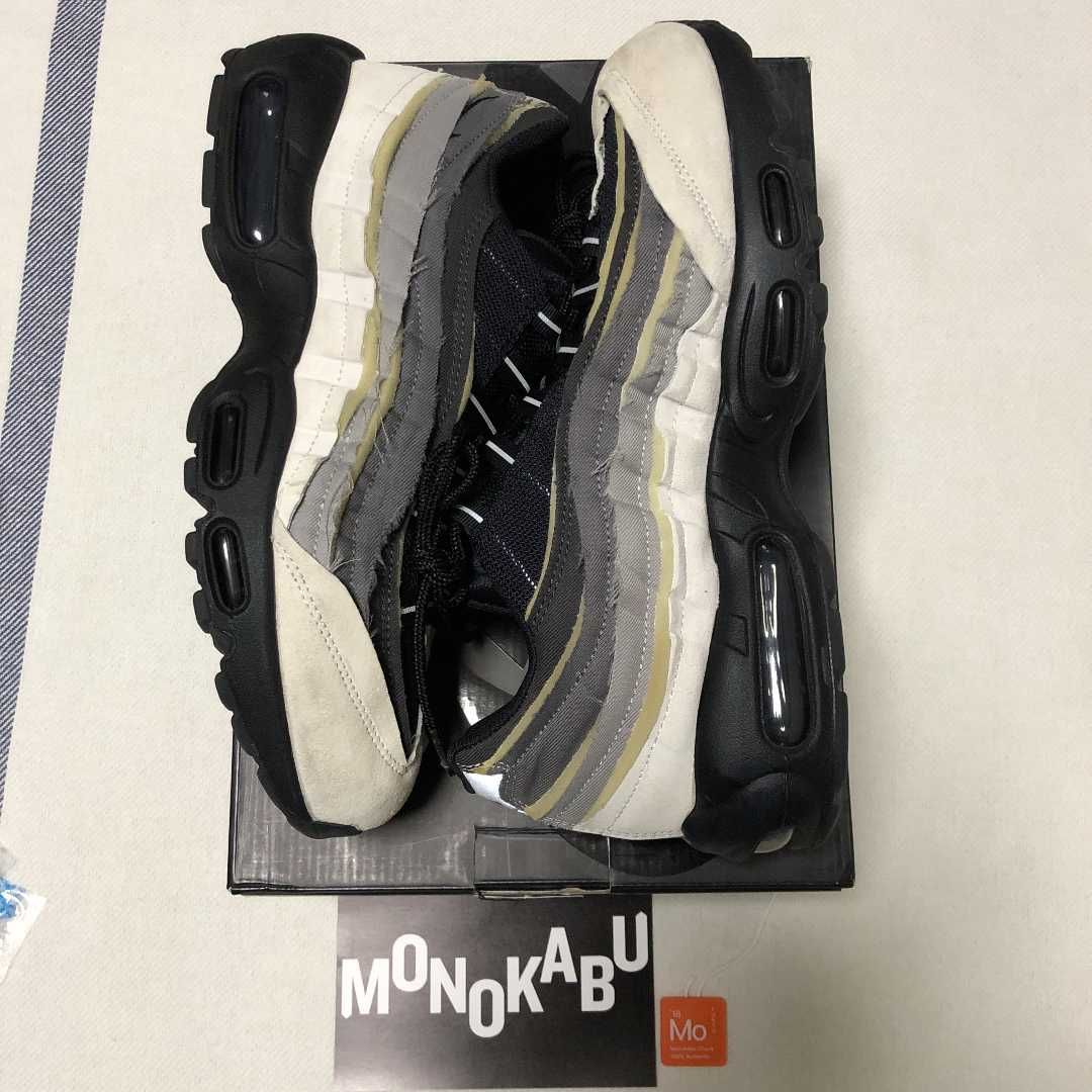 COMME des GARCONS × Nike Air Max 95 "Charcoal"