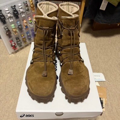 nonnative × Asics Gel-Yeti Tokyo Hi GORE-TEX "Brown Storm"