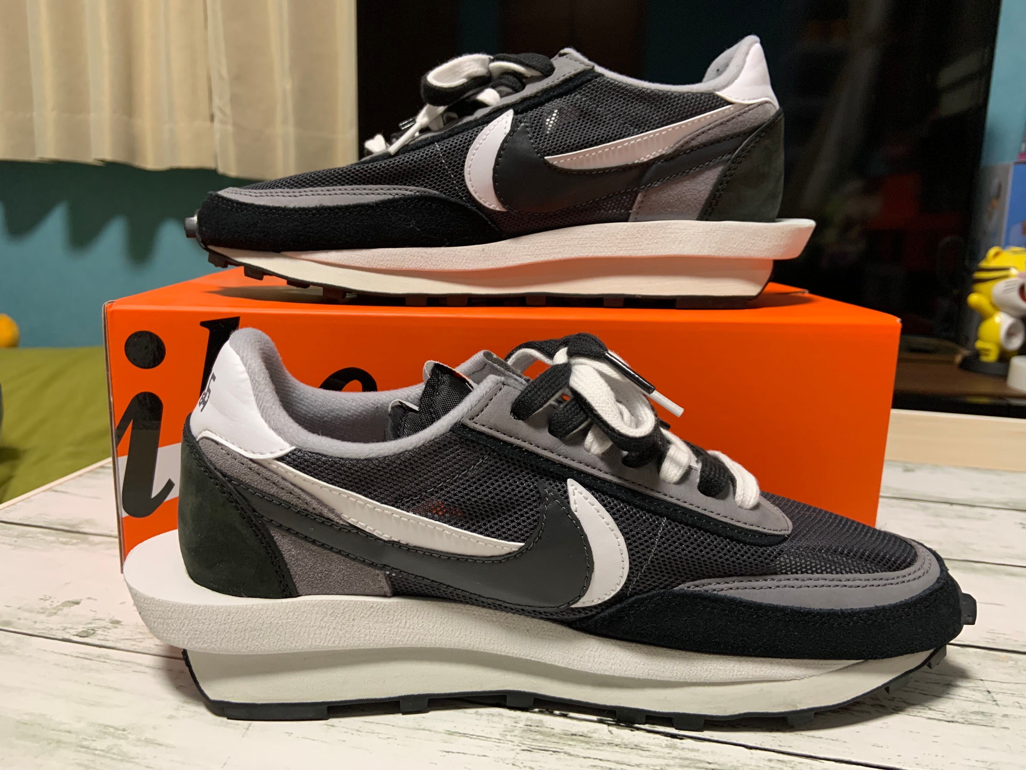 sacai × Nike LD Waffle "Black"