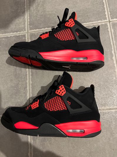 Nike Air Jordan 4 "Red Thunder/Crimson"