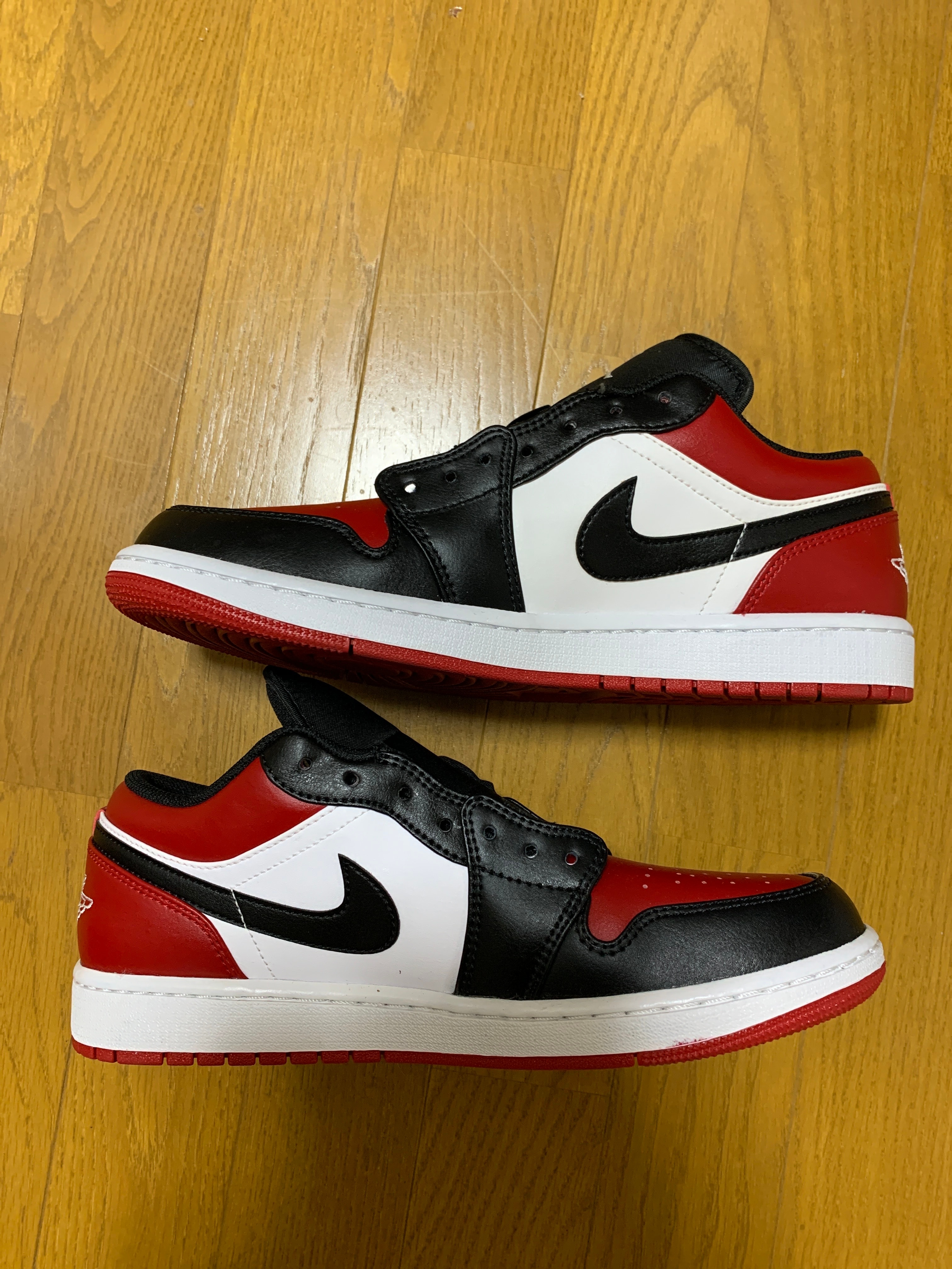 Nike Air Jordan 1 Low "Bred Toe"