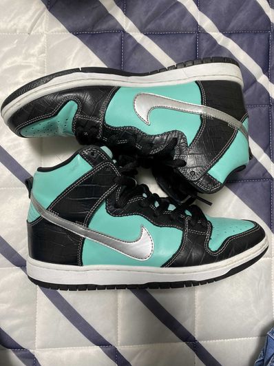 Diamond Supply × Nike SB Dunk High "Tiffany"