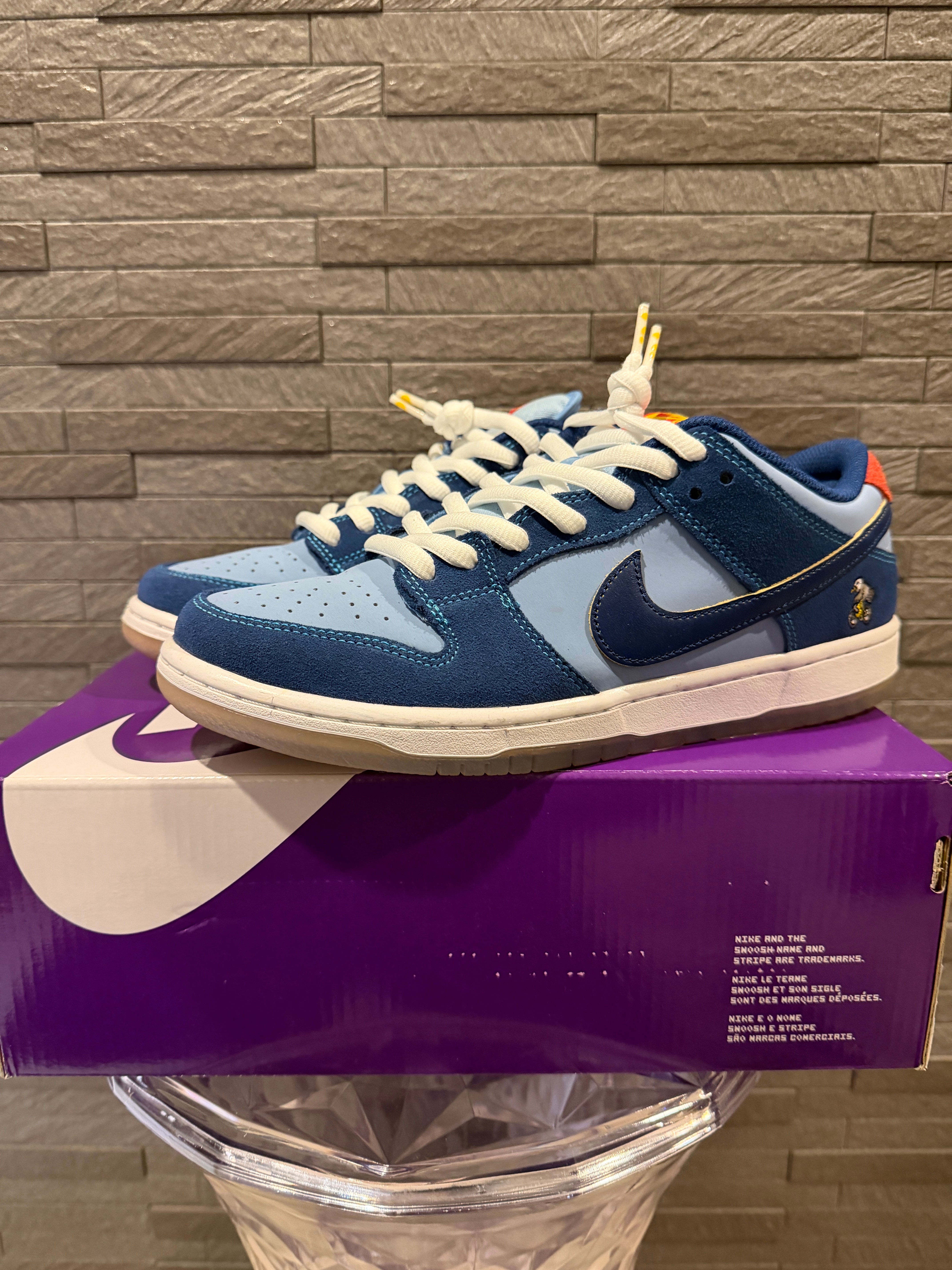 Why So Sad? × Nike SB Dunk Low "Coastal Blue/Speed Yellow-University Red"