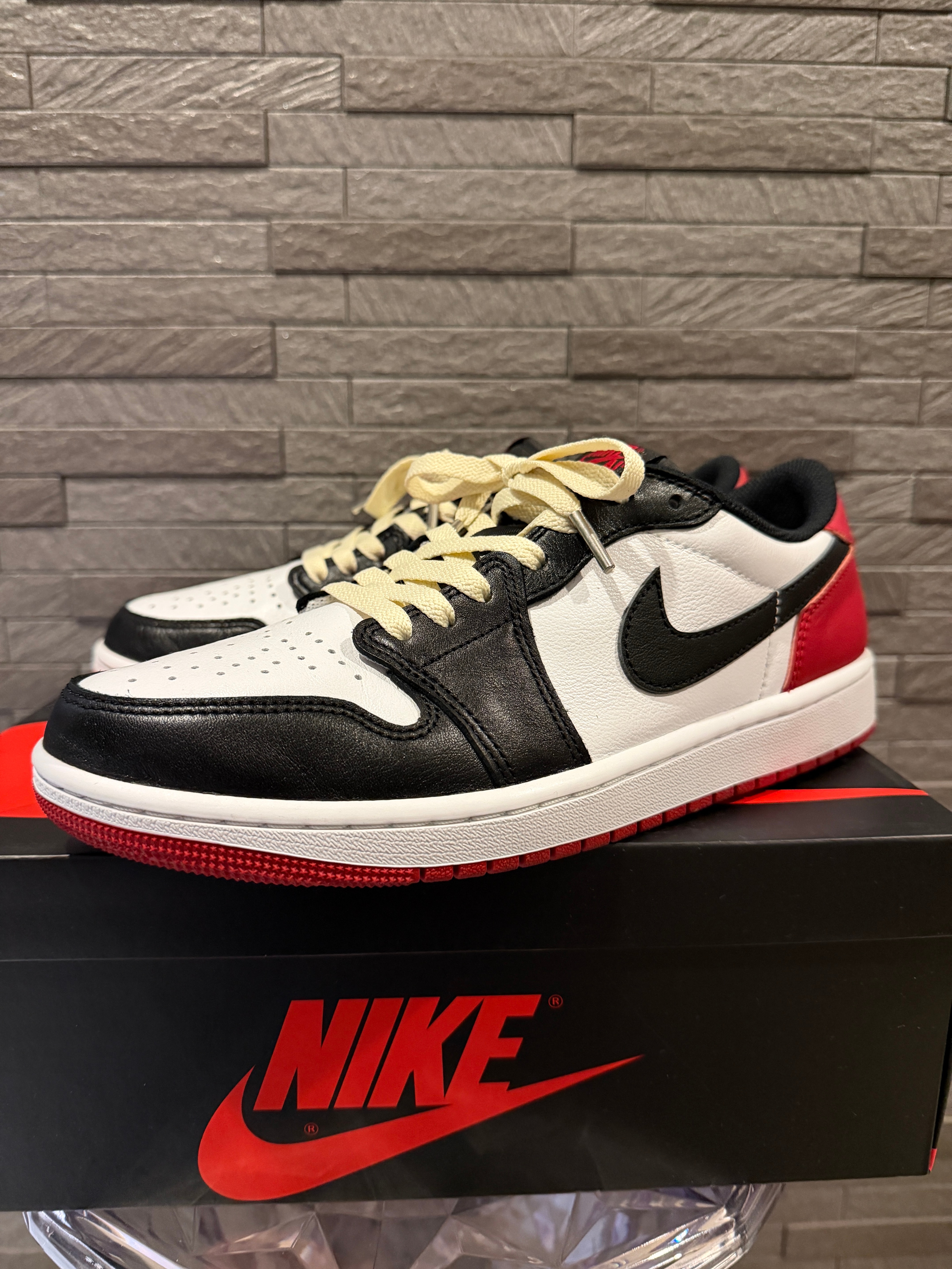 Nike Air Jordan 1 Retro Low OG "Black Toe"