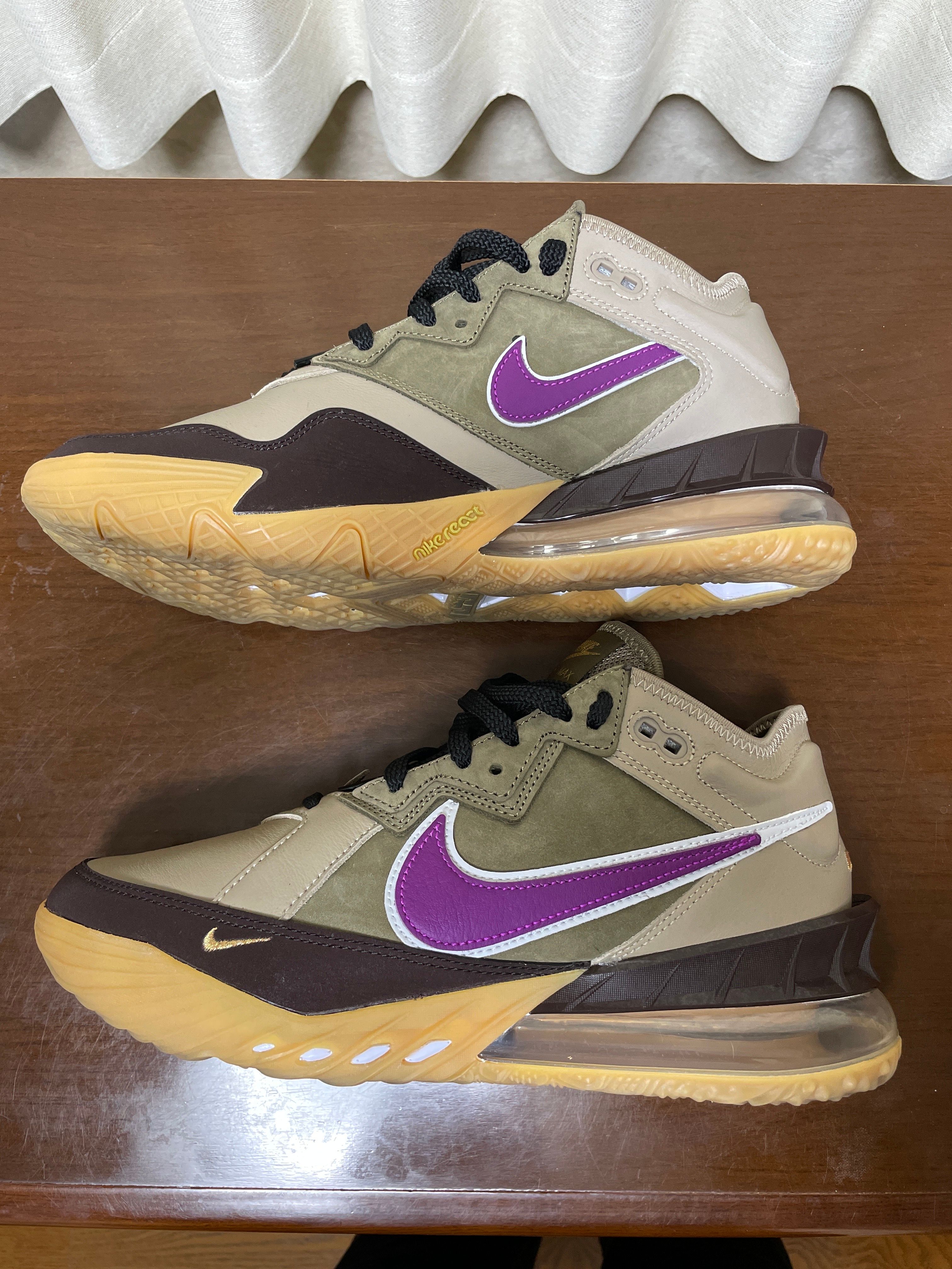 atmos × Nike LeBron 18 Low "Viotech"