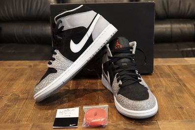 Nike Air Jordan 1 Mid "Elephant Toe/Safari"