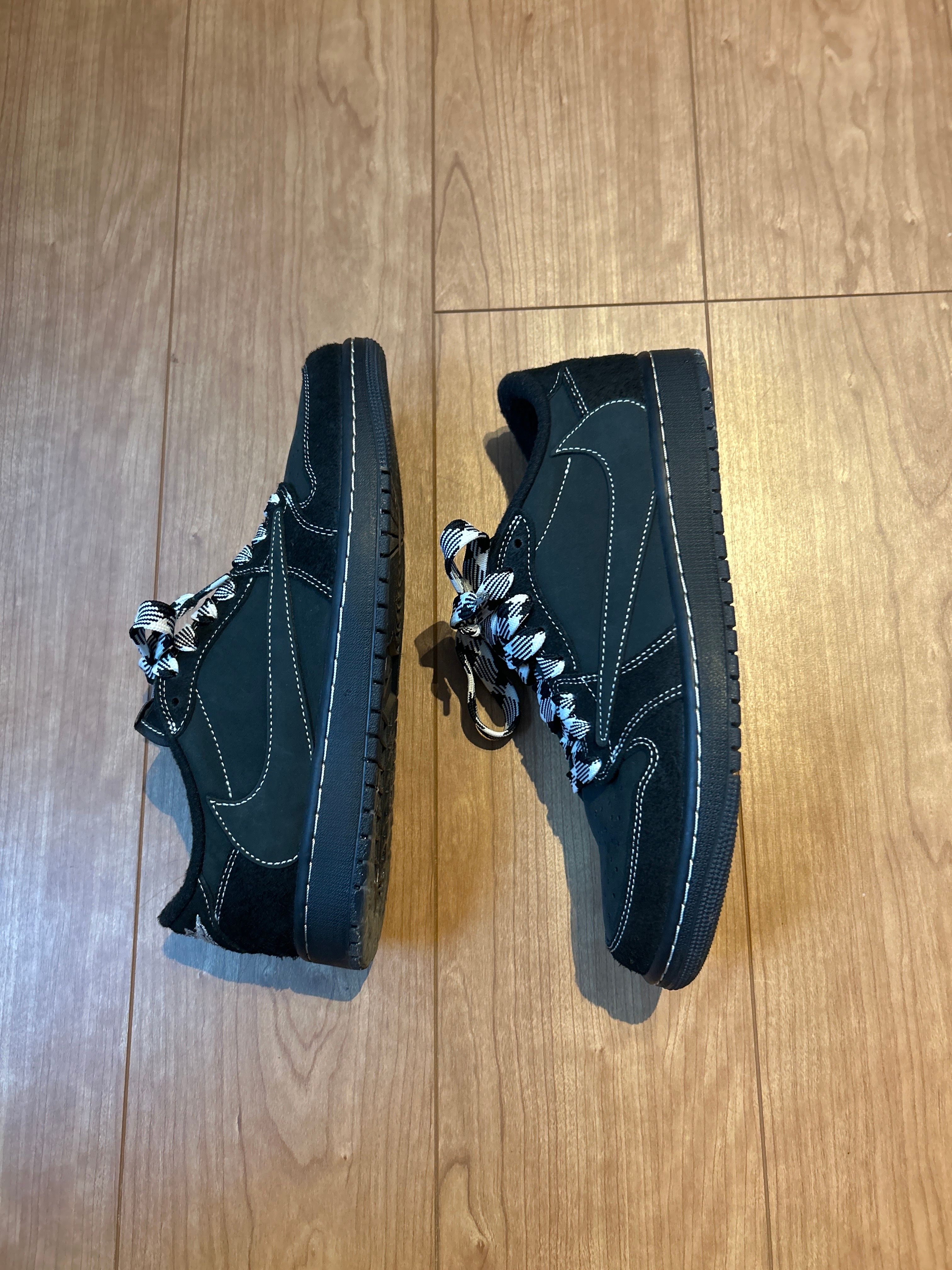 Travis Scott × Nike Air Jordan 1 Low OG SP "Black Phantom"