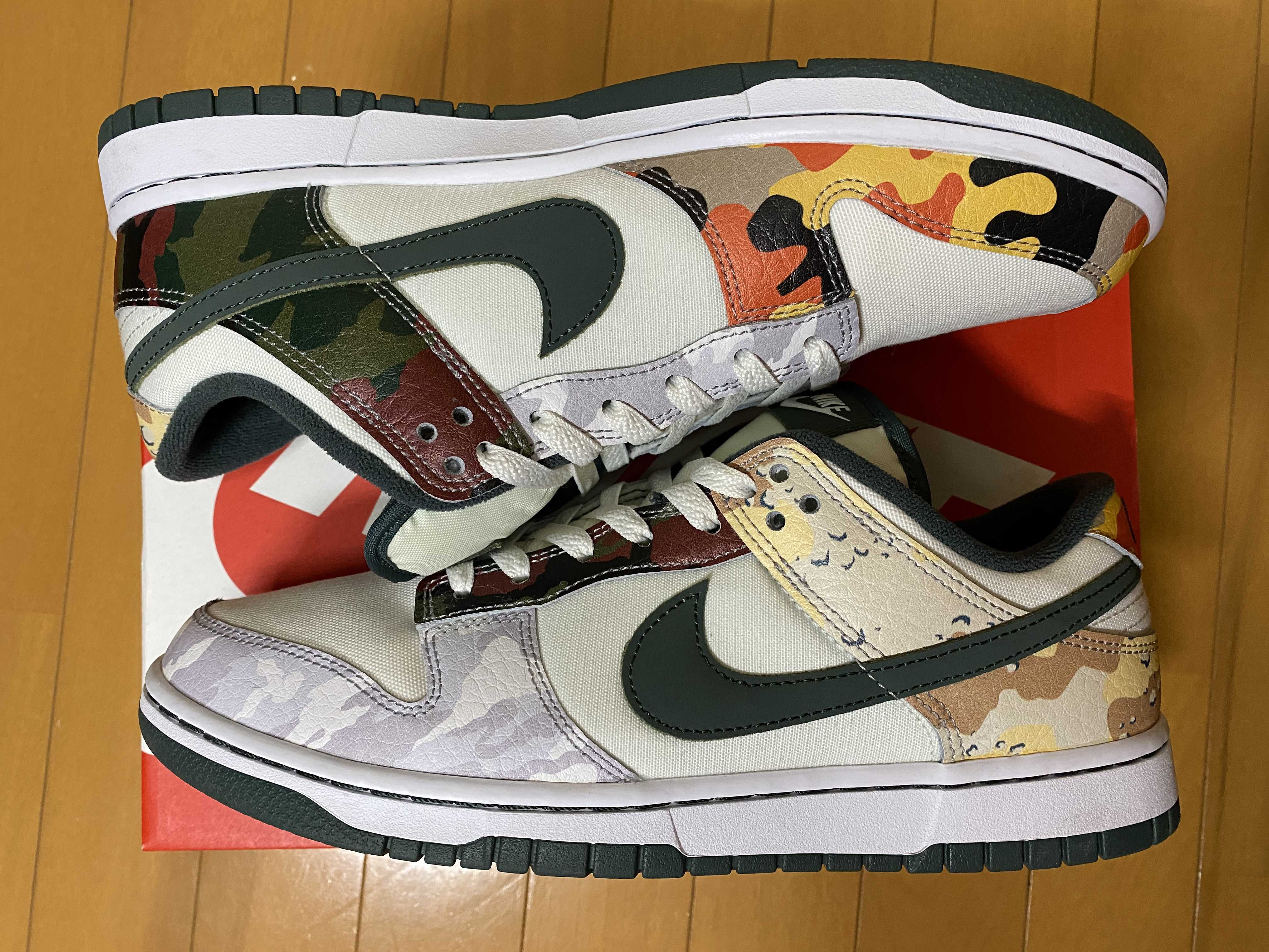 Nike Dunk Low "Sail Multi Camo"