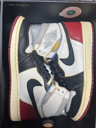 UNION × Nike Air Jordan 1 Retro High OG NRG "Varsity Red/Wolf Grey"