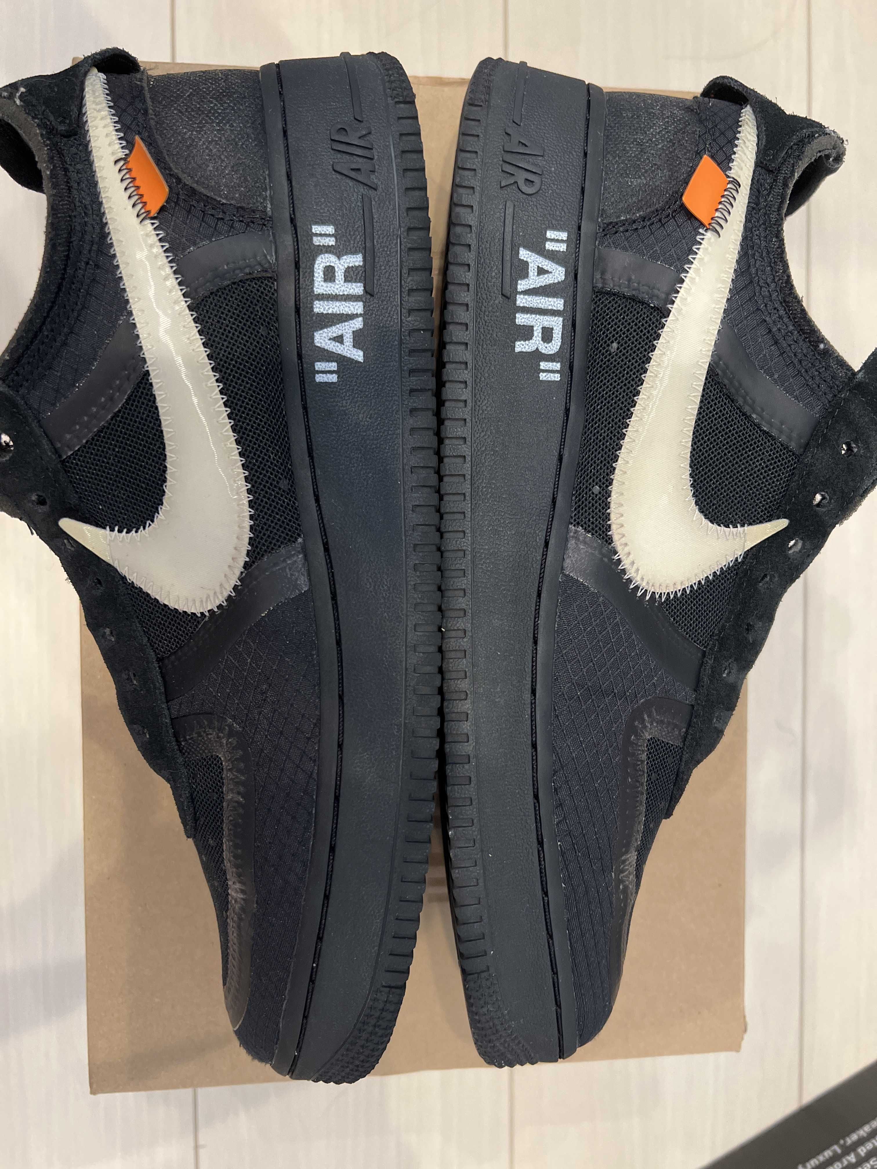 Off-White × Nike Air Force 1 Low "Black"