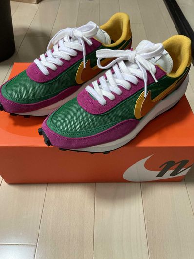 sacai × NIKE LDV WAFFLE "PINE GREEN"