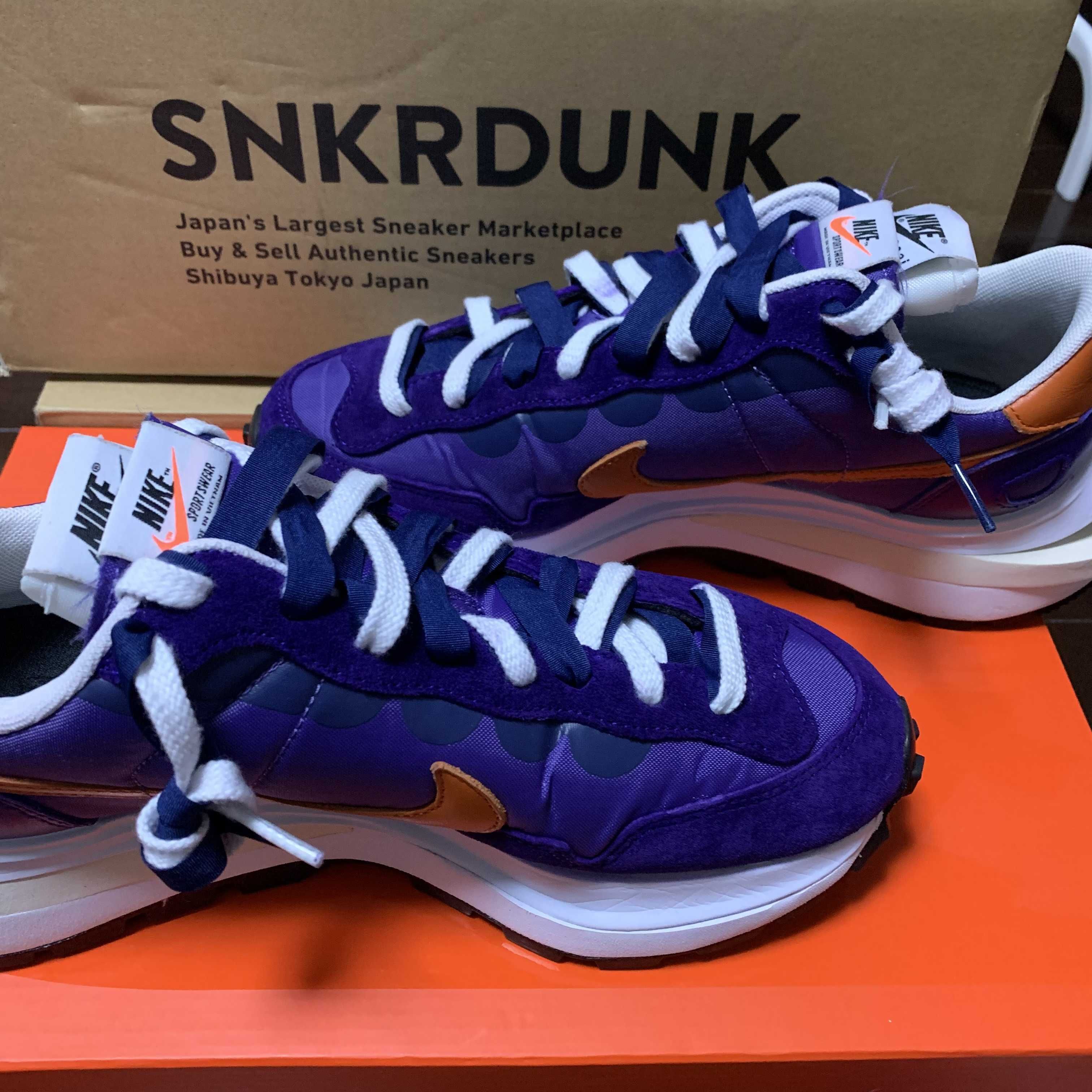 SACAI × NIKE VAPOR WAFFLE "DARK IRIS"