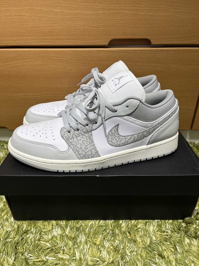 Nike Air Jordan 1 Low PRM "Elephant Print/Safari"