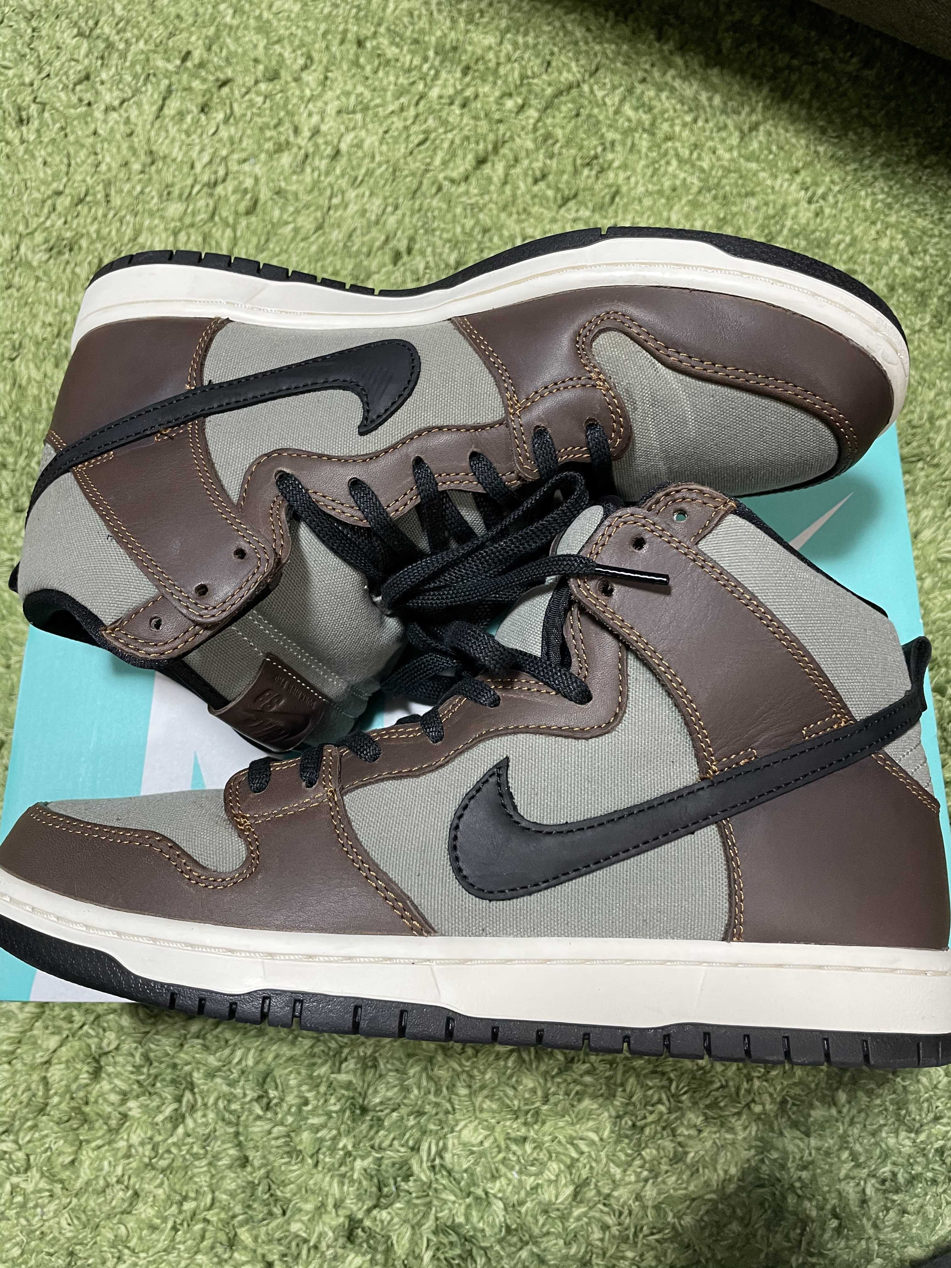 Nike SB Dunk High Pro "Baroque Brown/Black-Brun"