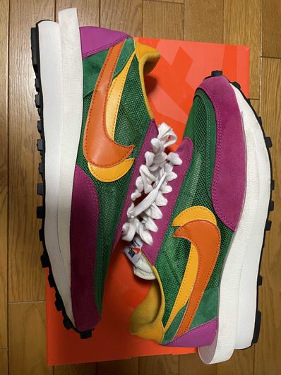 sacai × NIKE LDV WAFFLE "PINE GREEN"
