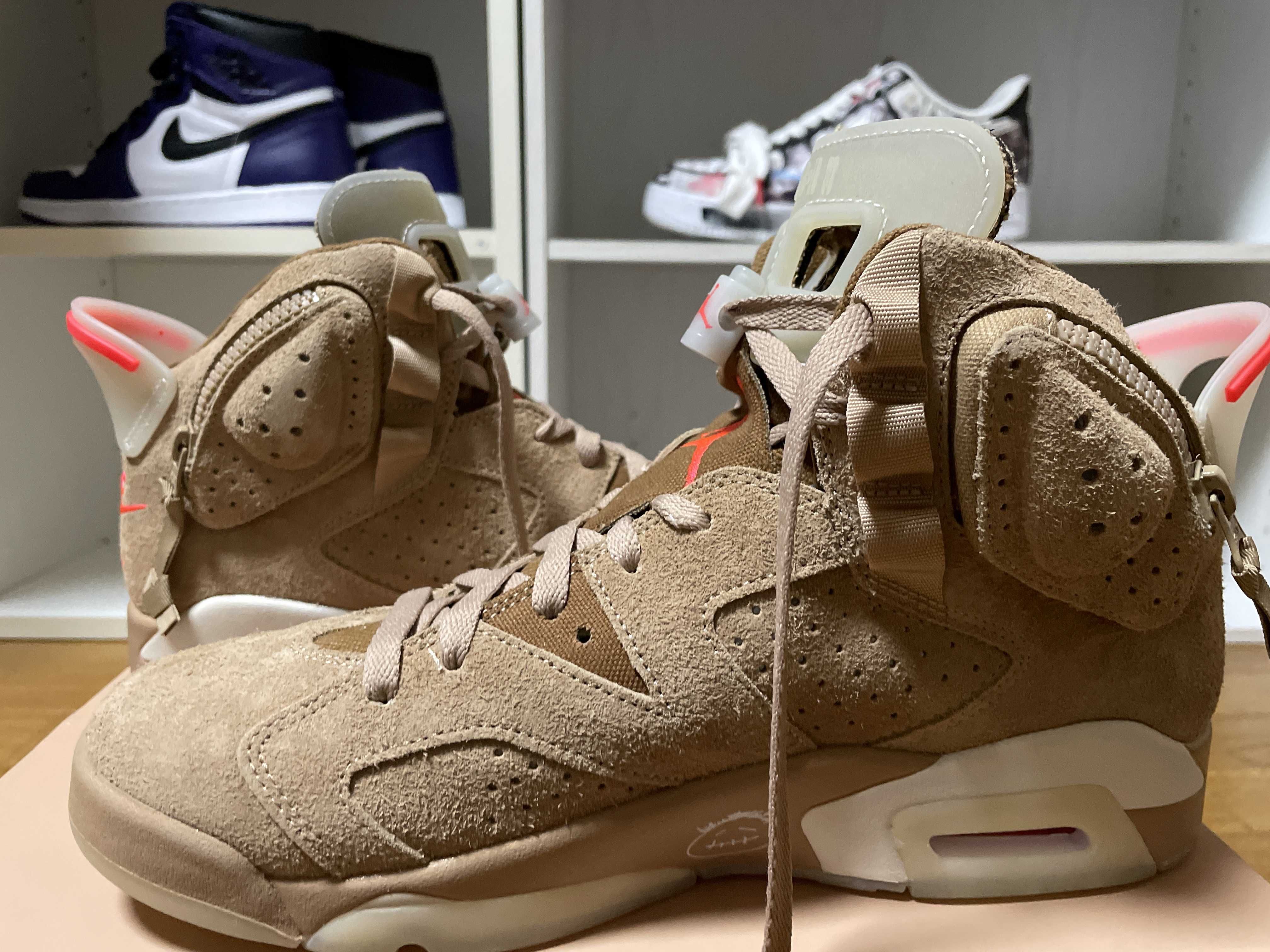Travis Scott × Nike Air Jordan 6 "British Khaki"