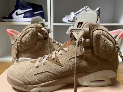 Travis Scott × Nike Air Jordan 6 "British Khaki"