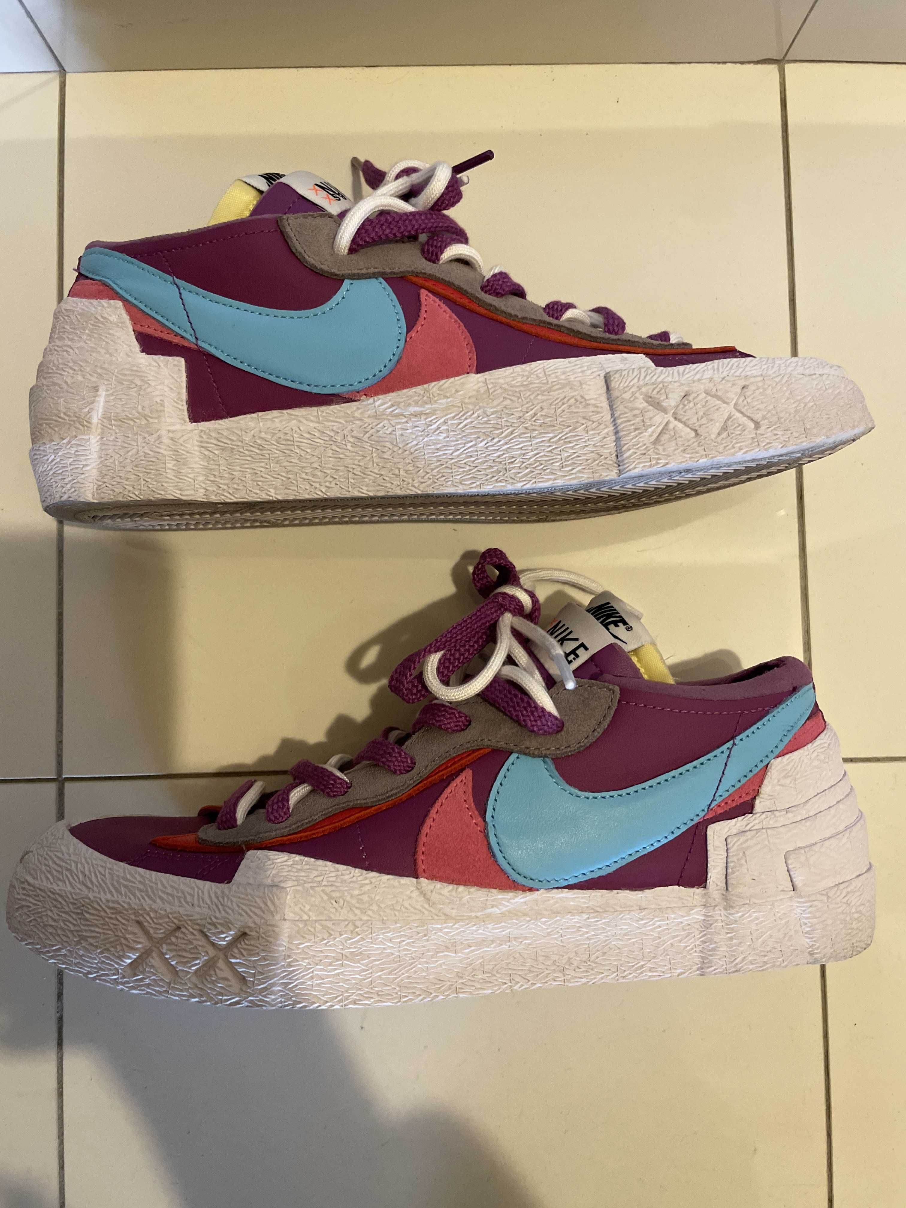 KAWS × sacai × Nike Blazer Low "Purple Dusk"