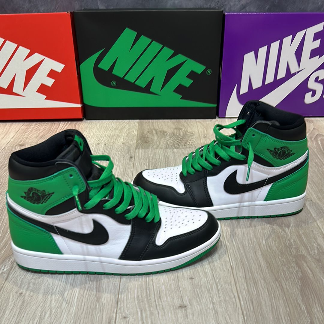 Nike Air Jordan 1 Retro High OG "Celtics/Black and Lucky Green" (2023)