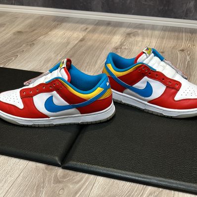 FRUiTY PEBBLESTM × Nike Dunk Low QS "Habanero Red/Dark Sulfur/Laser Blue"