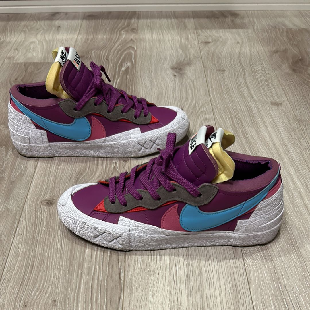 KAWS × sacai × Nike Blazer Low "Purple Dusk"