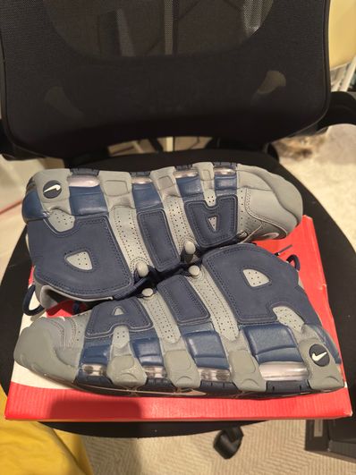 Nike Air More Uptempo '96 "Cool Grey/White/Midnight Navy"
