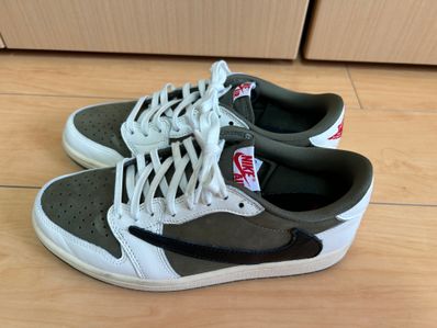 Travis Scott × Nike Air Jordan 1 Low OG SP "Reverse Olive"