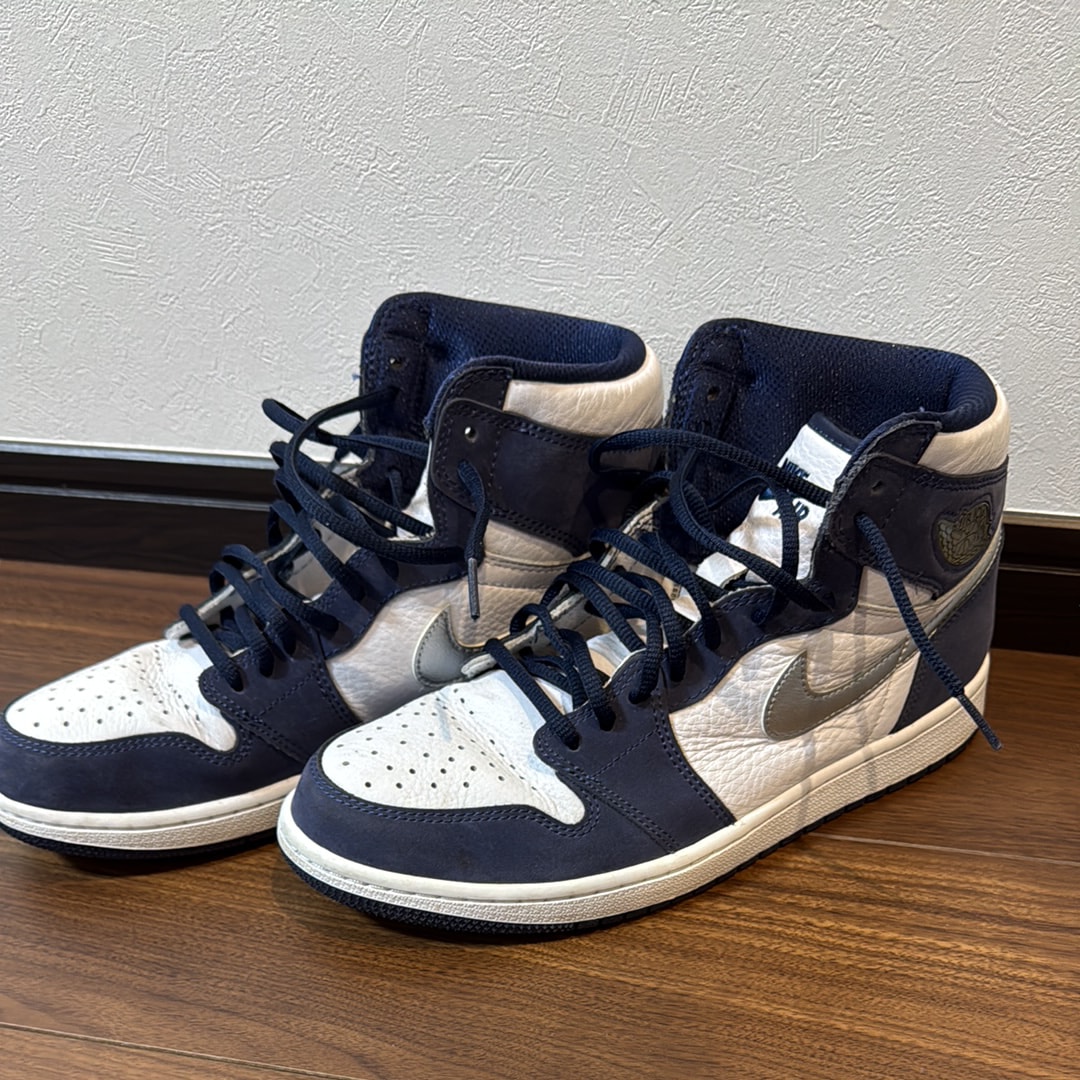 Nike Air Jordan 1 High OG CO.JP "White/Midnight Navy" (2020) (Standard Box)