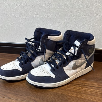 Nike Air Jordan 1 High OG CO.JP "White/Midnight Navy" (2020) (Standard Box)