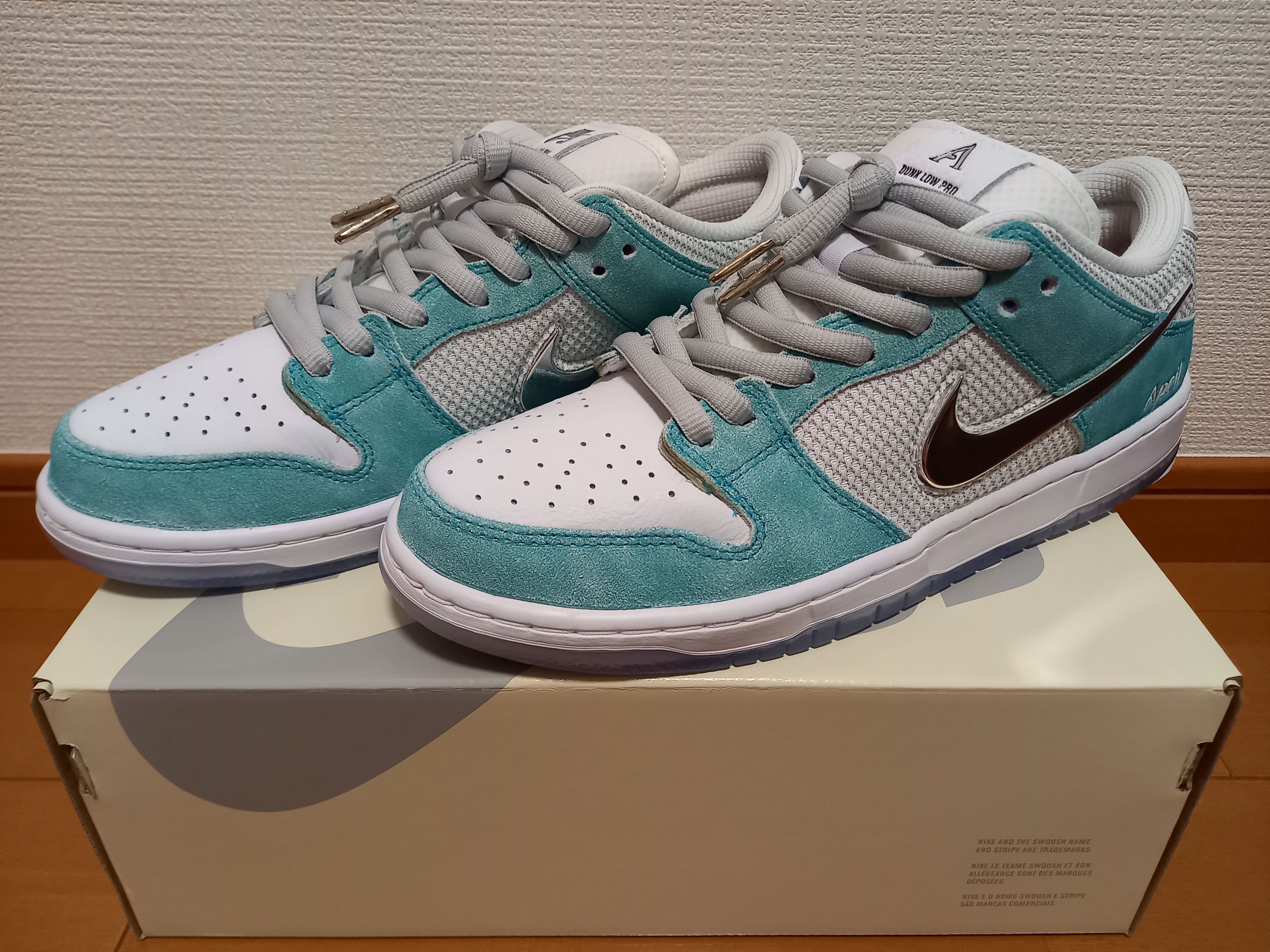 APRIL SKATEBOARDS × Nike SB Dunk Low Pro QS "White and Multi-Color"