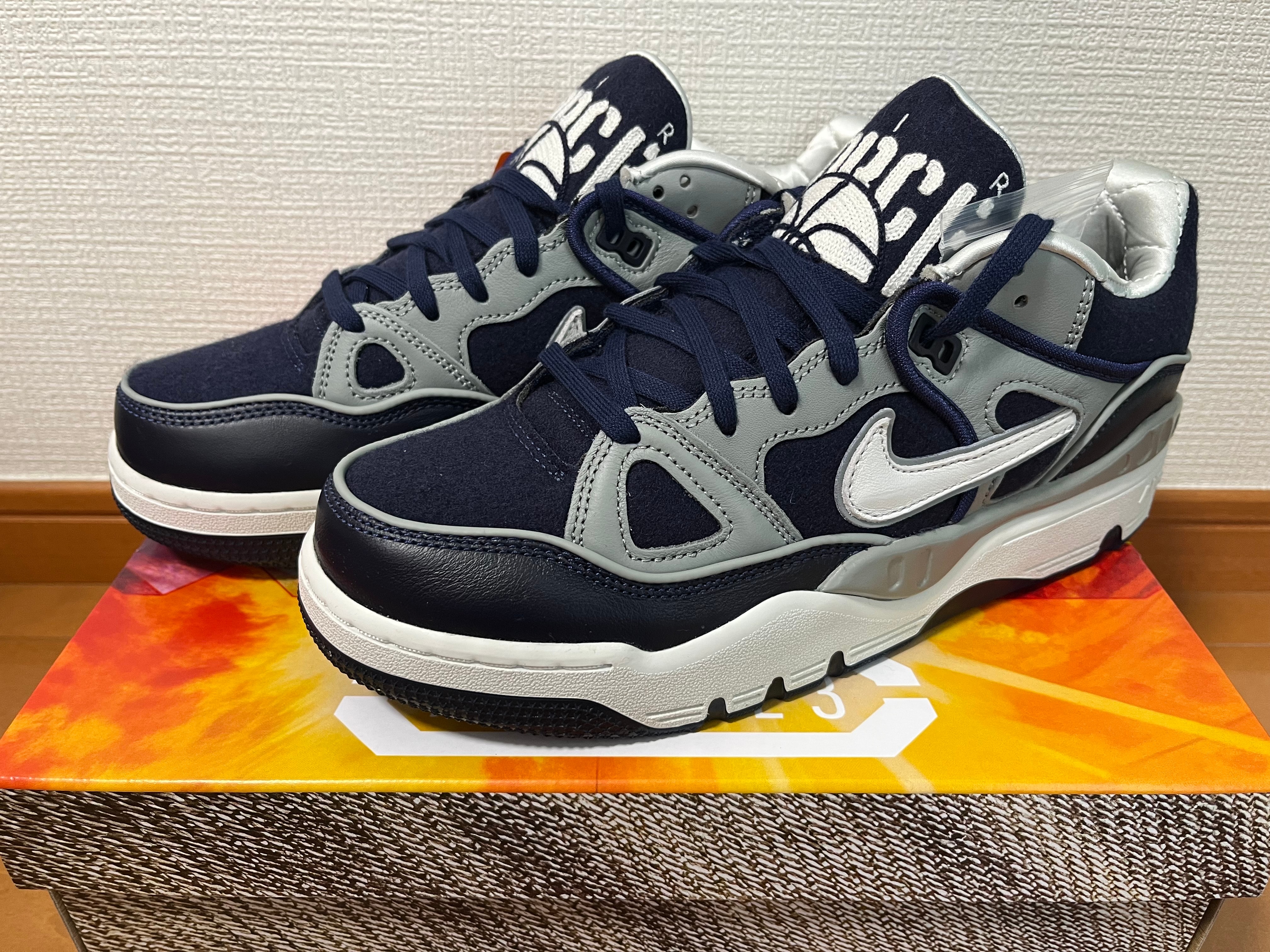 ニゴー × ナイキ エアフォース3 ロー SP "カレッジ/ミッドナイトネイビー" (NIGOヒールロゴ)