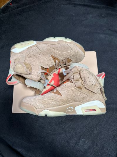 Travis Scott × Nike Air Jordan 6 "British Khaki"