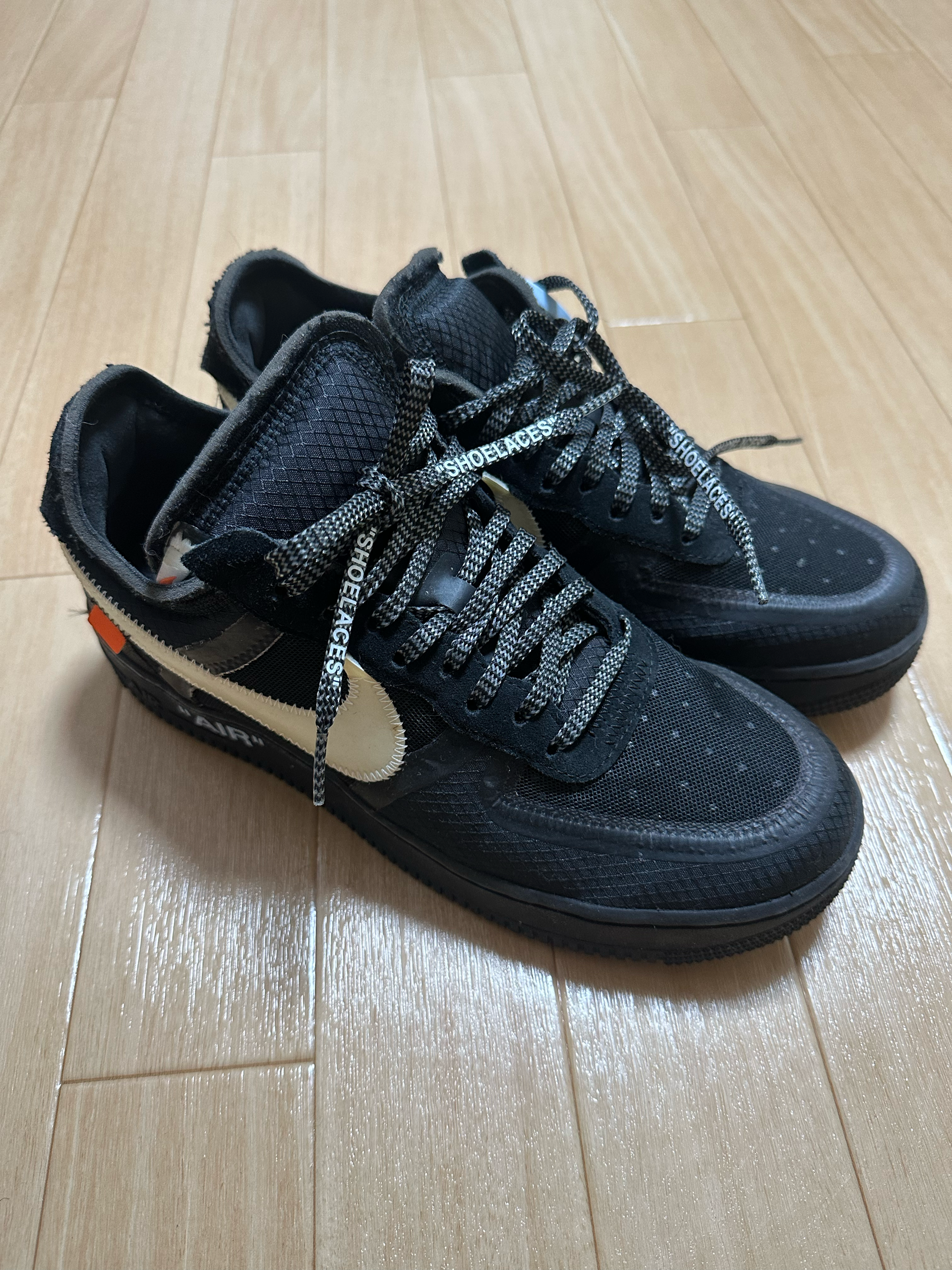Off-White × Nike Air Force 1 Low "Black"