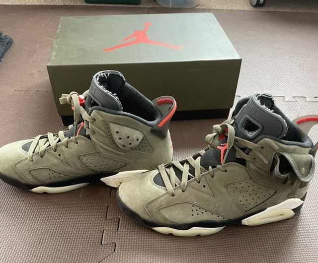 Travis Scott × Nike Air Jordan 6 Retro "Medium Olive"