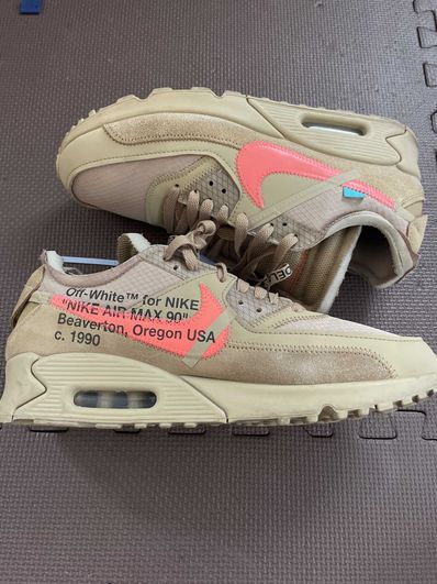 Off-White × Nike Air Max 90 "Desert Ore"