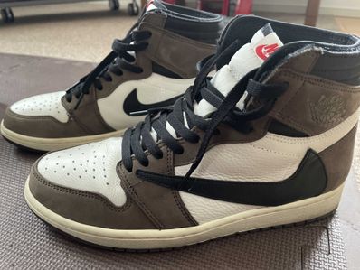 Travis Scott × Nike Air Jordan 1 Retro High OG TS SP "Sail/Dark Mocha"