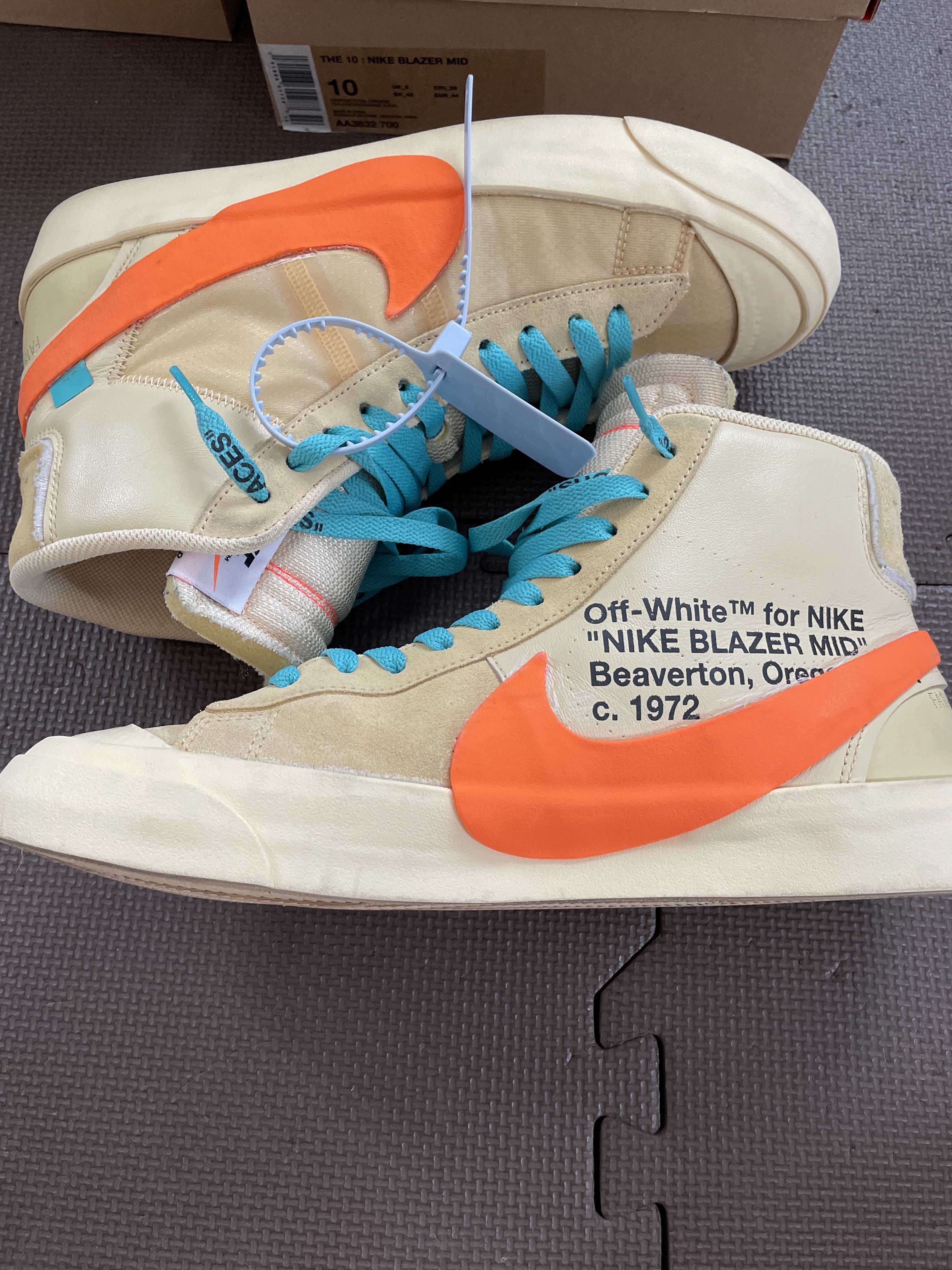 Off-White × Nike Blazer Mid "All Hallows Eve"