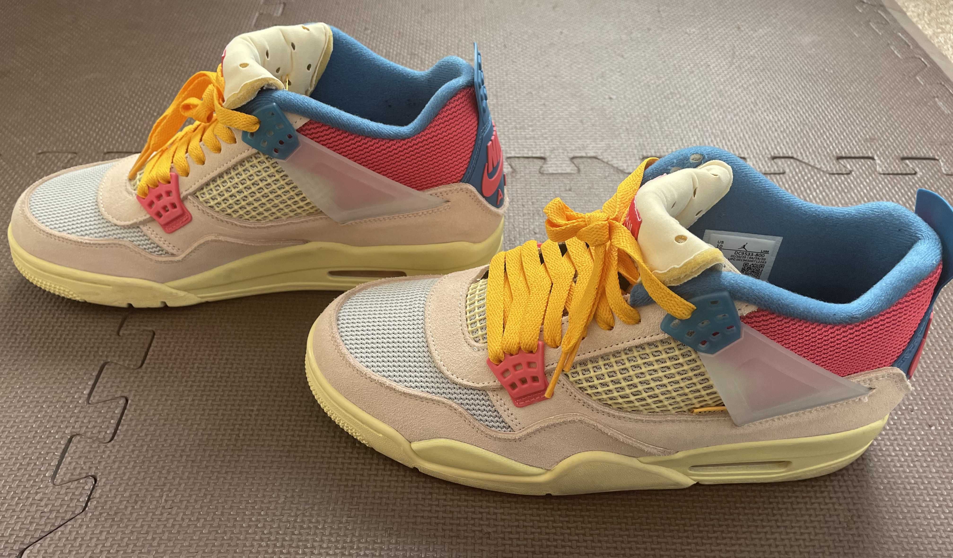 UNION × Nike Air Jordan 4 SP "Guava Ice/Light Fusion Red"