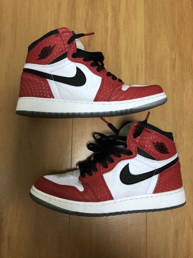 Nike GS Air Jordan 1 Retro High "Spider-Man Origin Story"