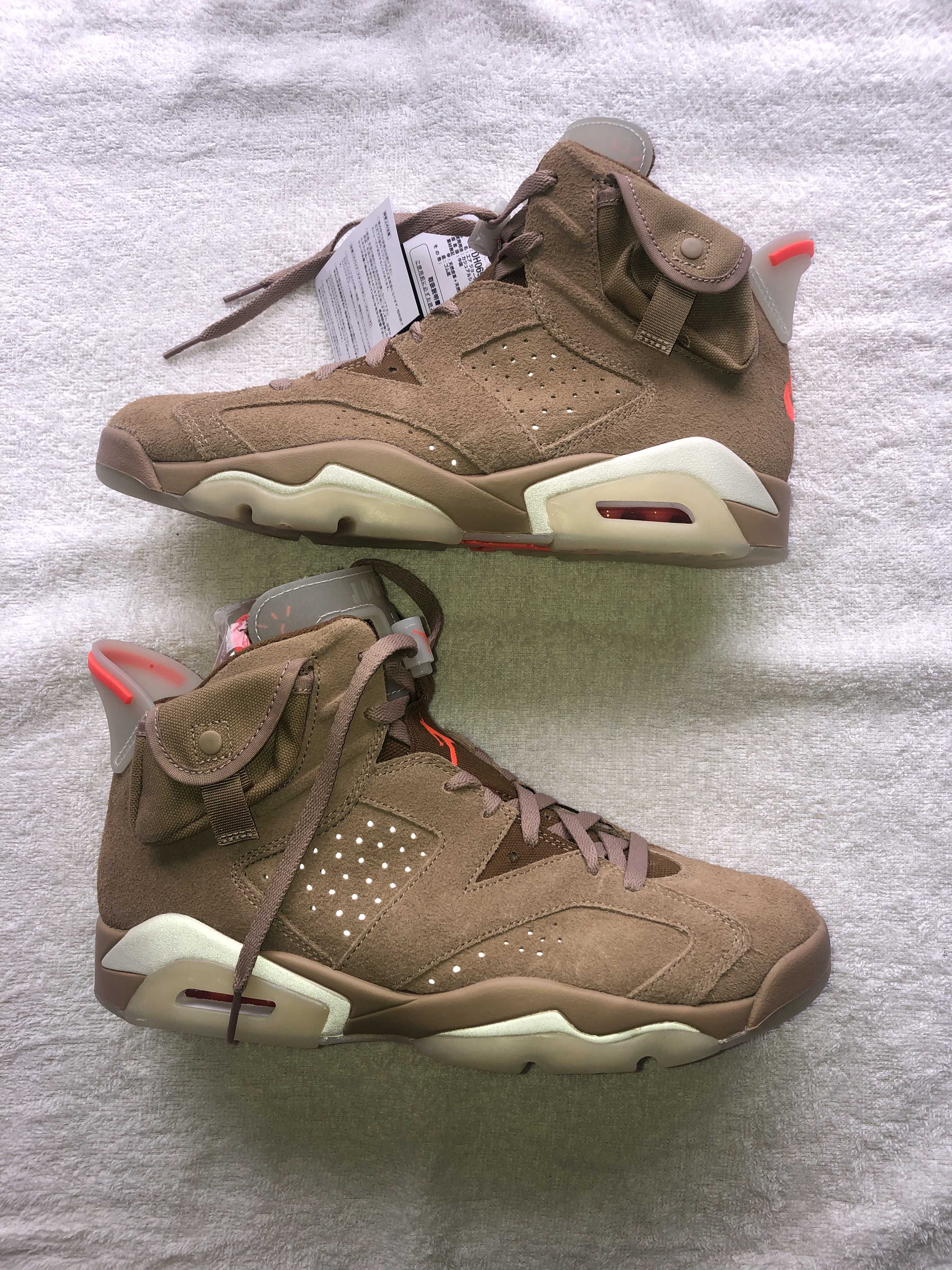 Travis Scott × Nike Air Jordan 6 "British Khaki"