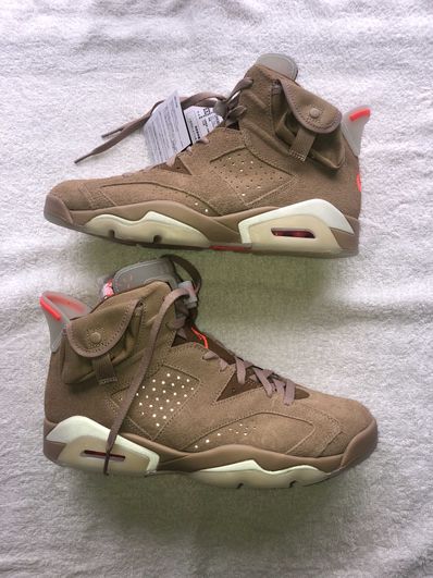Travis Scott × Nike Air Jordan 6 "British Khaki"