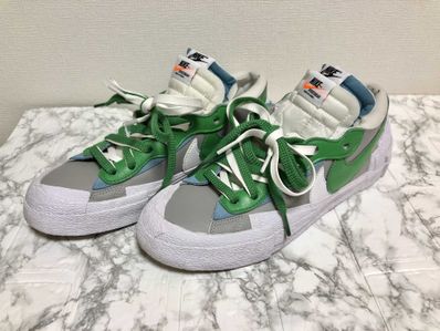 sacai × Nike Blazer Low "Classic Green"
