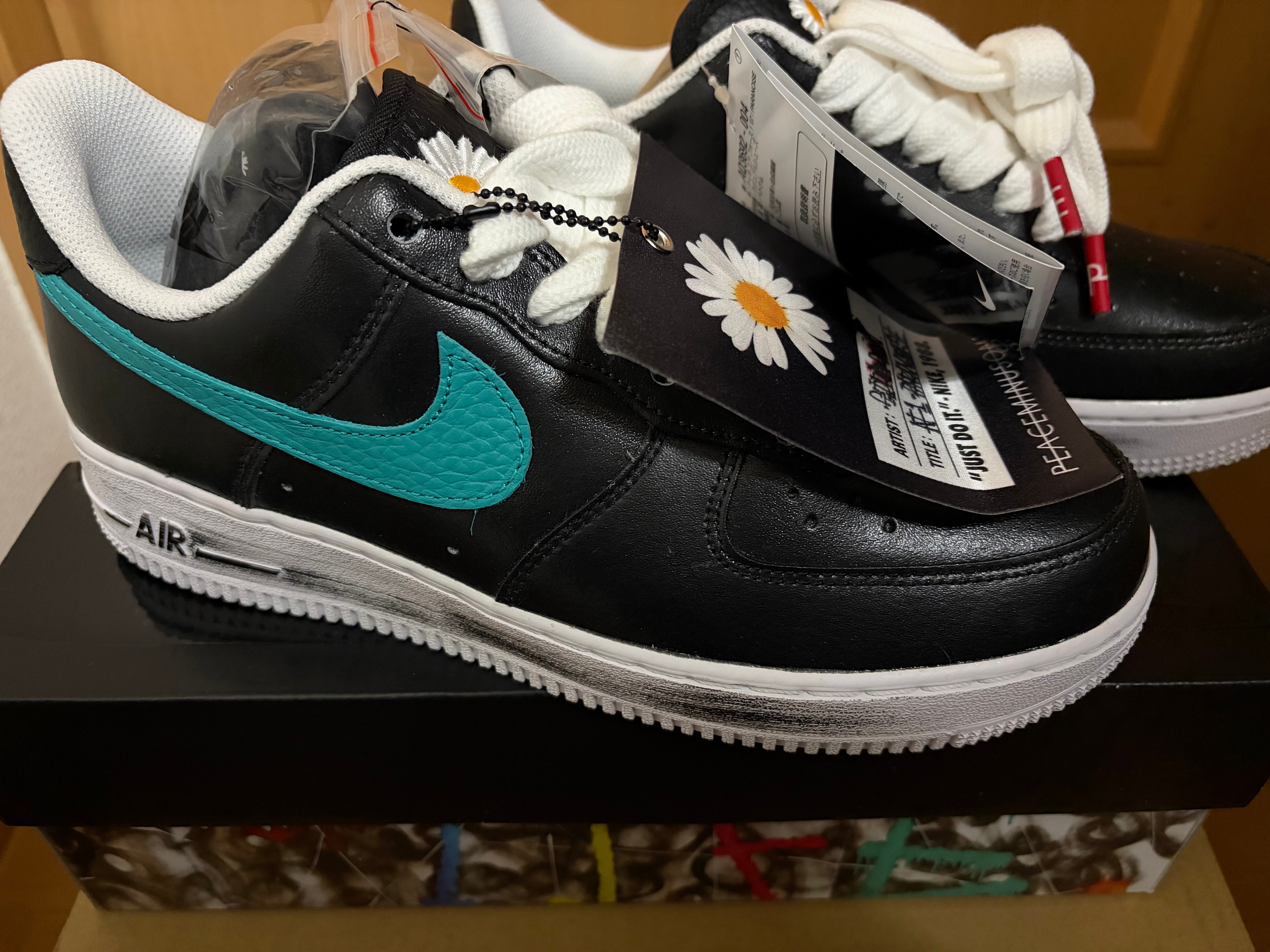PEACEMINUSONE × Nike Air Force 1 Low '07 Para-Noise 3.0 "Black and Multi-Color" / G-DRAGON