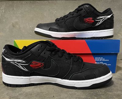 Wasted Youth × Nike SB Dunk Low "Black Denim" / VERDY