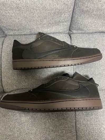 Travis Scott × Nike Air Jordan 1 Low OG SP "Velvet Brown and Dark Mocha"